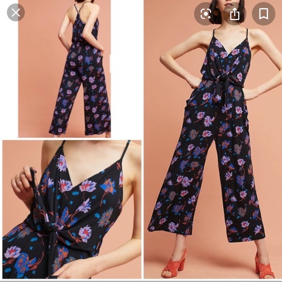 Anthropologie Pants - Anthro Moulinette Soeurs | Floral Willa Jumpsuit